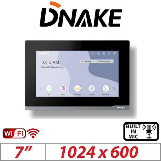 DNAKE 7 INCH TFT LCD INDOOR MONITOR GRADED ITEM - G1-DNAKE-E217W