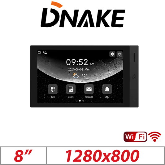 DNAKE 8″ Android Indoor Monitor Wi-Fi Smart Home H616W