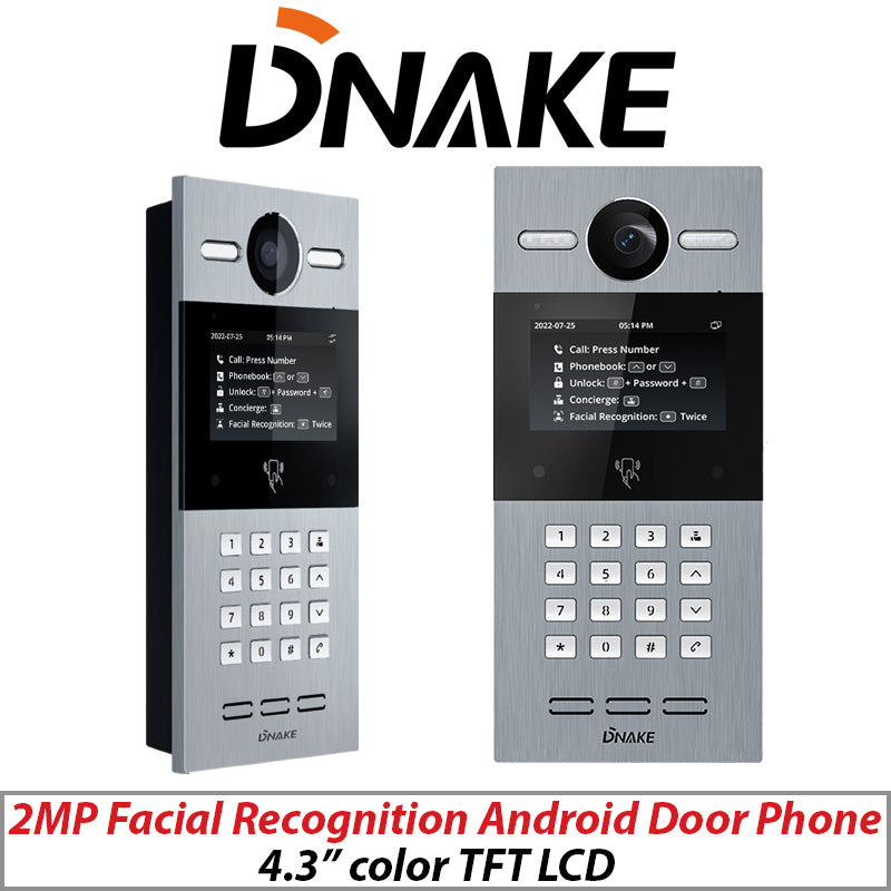 DNAKE 2MP Android Facial Recognition Door Phone 4.3"