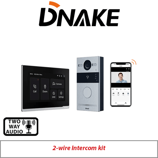 2MP DNAKE 2-Wire IP Video Intercom Kit DNAKE-TWK01