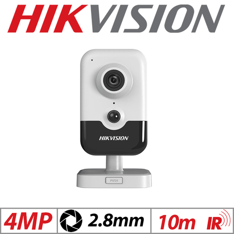 Hikvision 4MP AcuSense Fixed Cube Camera 2.8mm White