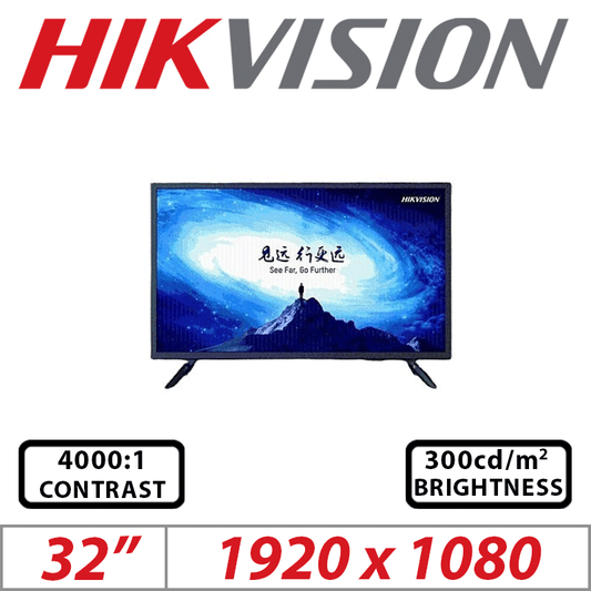 32" Hikvision Full HD Display Monitor – DS-D5032F3-1V0S