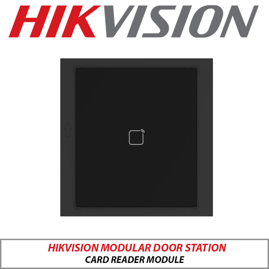 Hikvision Modular Door Station EM Card Reader 125kHz Black DS-KD-E