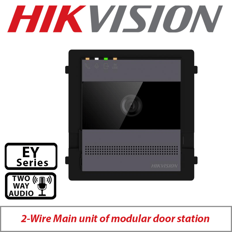 2MP Hikvision 2-Wire Surface Mount Video Intercom Kit DS-KIS702Y