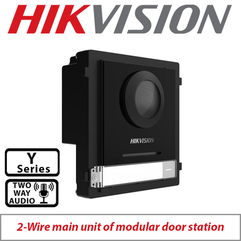 2MP Hikvision 2-Wire Surface Mount Video Intercom Kit DS-KIS702Y