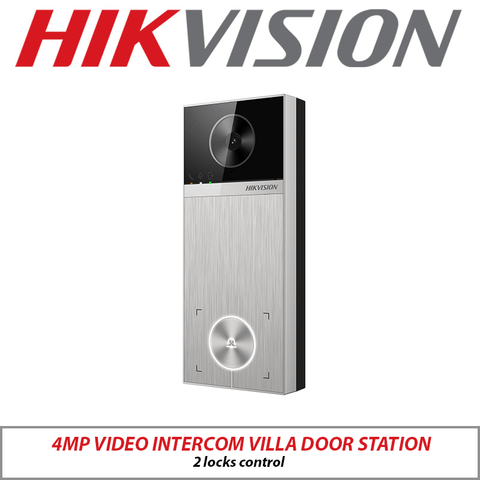 4MP Hikvision Video Intercom Villa Door Station DS-KV6114-MWBE1