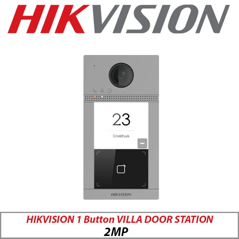 2MP Hikvision 1-Button Villa Door Station DS-KV8113-WME1