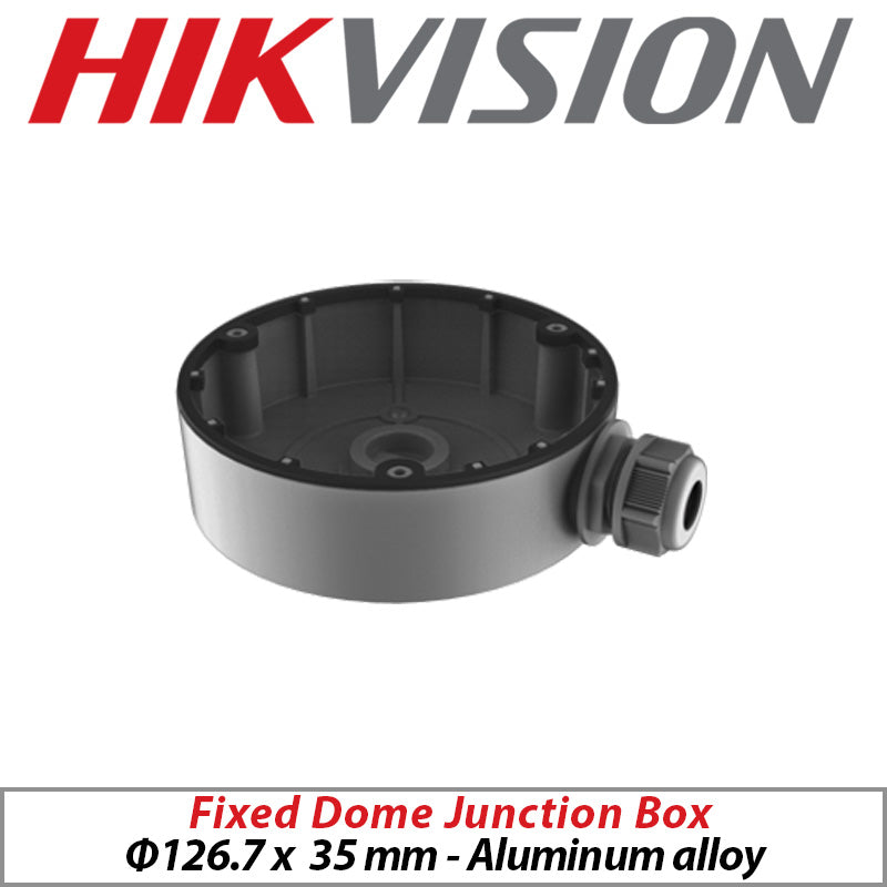 Hikvision Dome Camera Deep Base – Grey, Graded Item G1