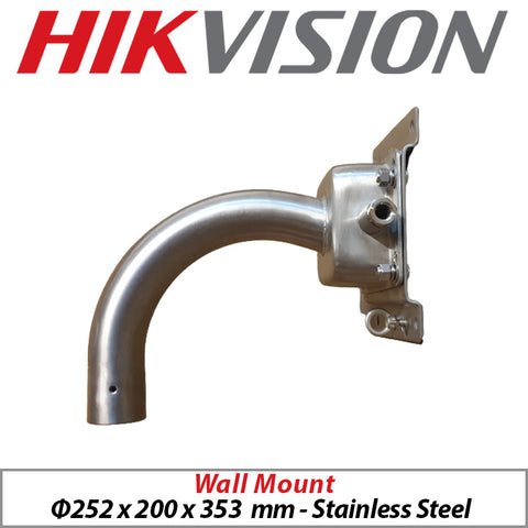 Hikvision Stainless Steel Wall Mount Bracket DS-1685ZJ-X ATX