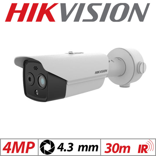Hikvision 4MP Deep InView Thermal Bi-Spectrum IP Bullet Cam