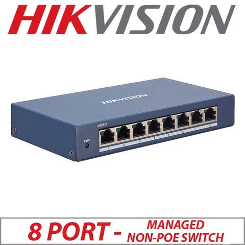 Hikvision 8LAN Smart Managed Non-PoE Switch DS-3E1508-EI
