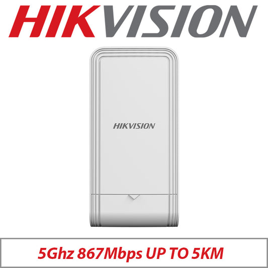 Hikvision Outdoor Wireless Bridge 5km Range DS-3WF02C-5AC/O