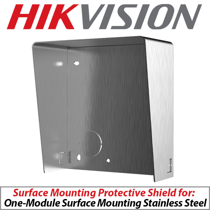 Hikvision Surface Mount SS Protective Shield 1-Module DS-KABD8003-RS1/S