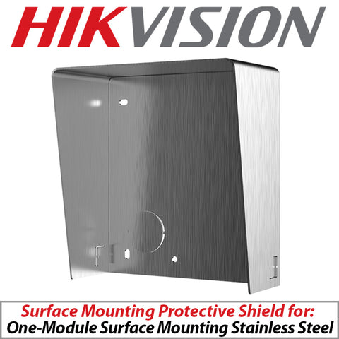Hikvision Surface Mount SS Protective Shield 1-Module DS-KABD8003-RS1/S