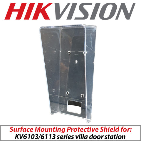 Hikvision Surface Mount Plastic Protective Shield KV6103/6113 DS-KABV6113-RS