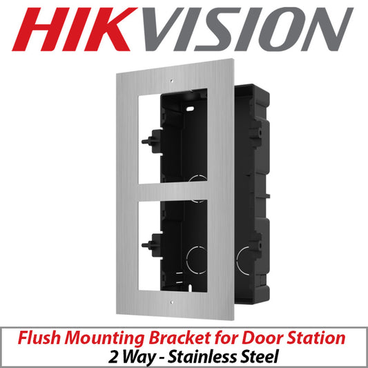 Hikvision Flush Mount Bracket 2-Way Modular Door Station DS-KD-ACF2