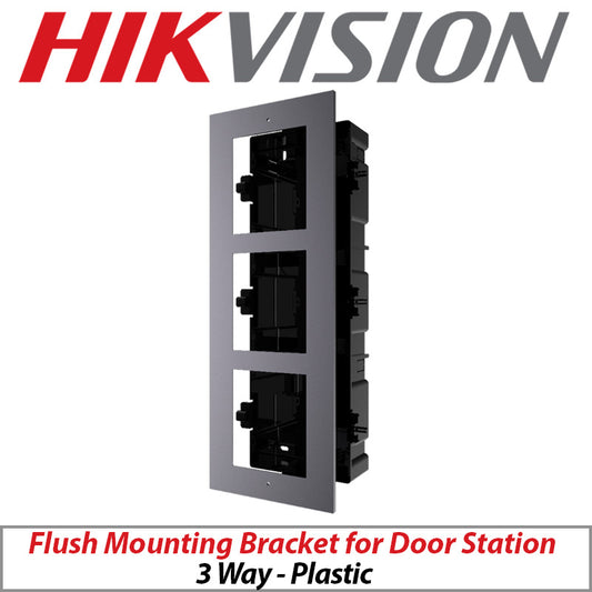 Hikvision Flush Mount Bracket 3-Way Modular Door Station DS-KD-ACF3
