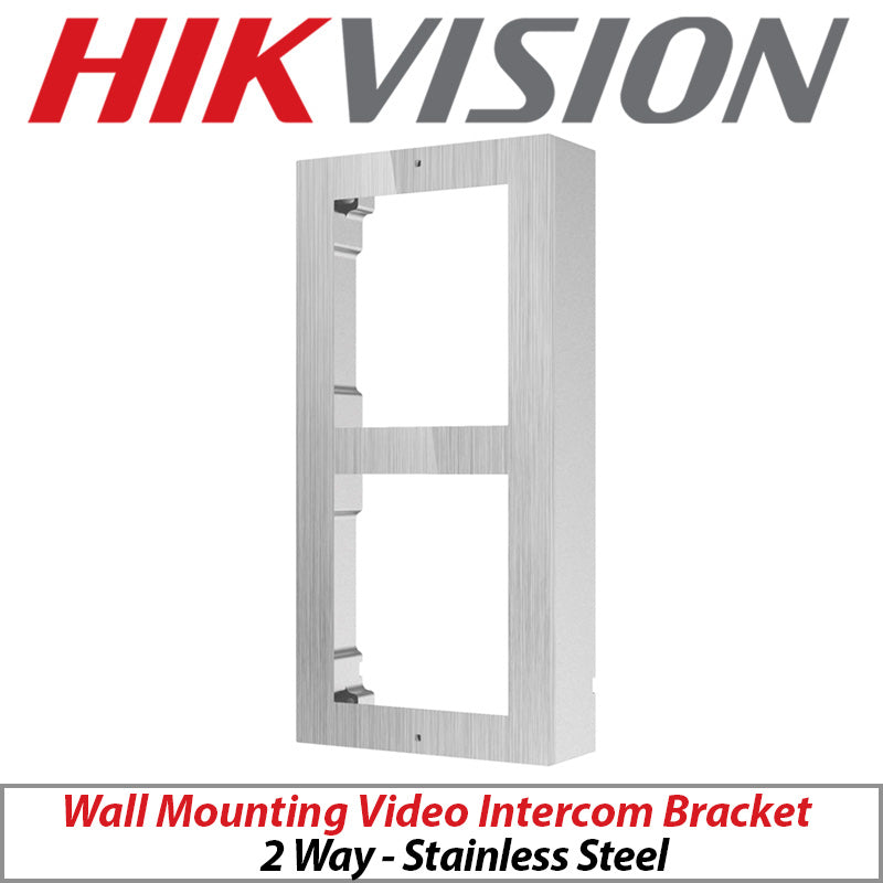 HIKVISION SS Wall Mount Bracket for 2-Way Modular Door Station DS-KD-ACW2-S