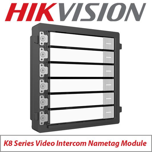 HIKVISION K8 Series Video Intercom Nametag Door Station DS-KD-KK