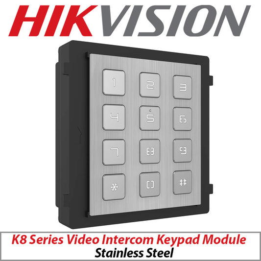 HIKVISION K8 Series Video Intercom Keypad SS Module DS-KD-KP/S