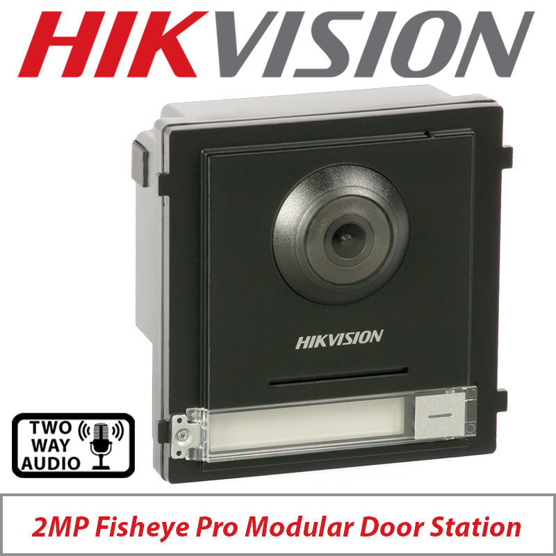 2MP Hikvision Fisheye IP PoE Video Intercom DS-KD8003-IME1(B)