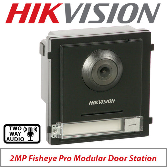 2MP Hikvision Fisheye IP PoE Video Intercom DS-KD8003-IME1(B)