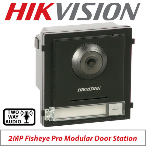 2MP Hikvision Fisheye IP PoE Video Intercom DS-KD8003-IME1(B)