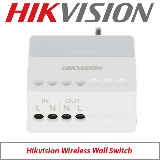 Hikvision AX Pro Wireless Wall Switch – DS-PM1-O1H-WE