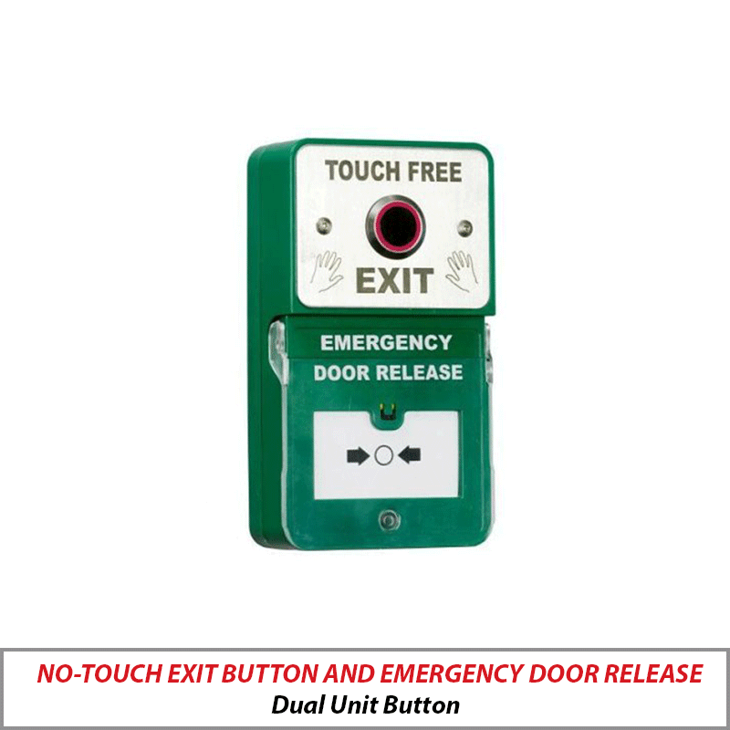 RGL No-Touch Exit & Emergency Door Release Button DU-NT/TF