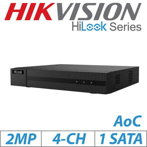 2MP 4CH HIKVISION HILOOK AOC 4-IN-1 DVR DVR-204G-M1/T