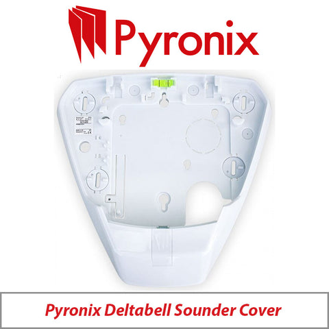 PYRONIX EXTERNAL SOUNDER DELTABELL DUMMY BACK PLATE WHITE FPDELTA-BDW
