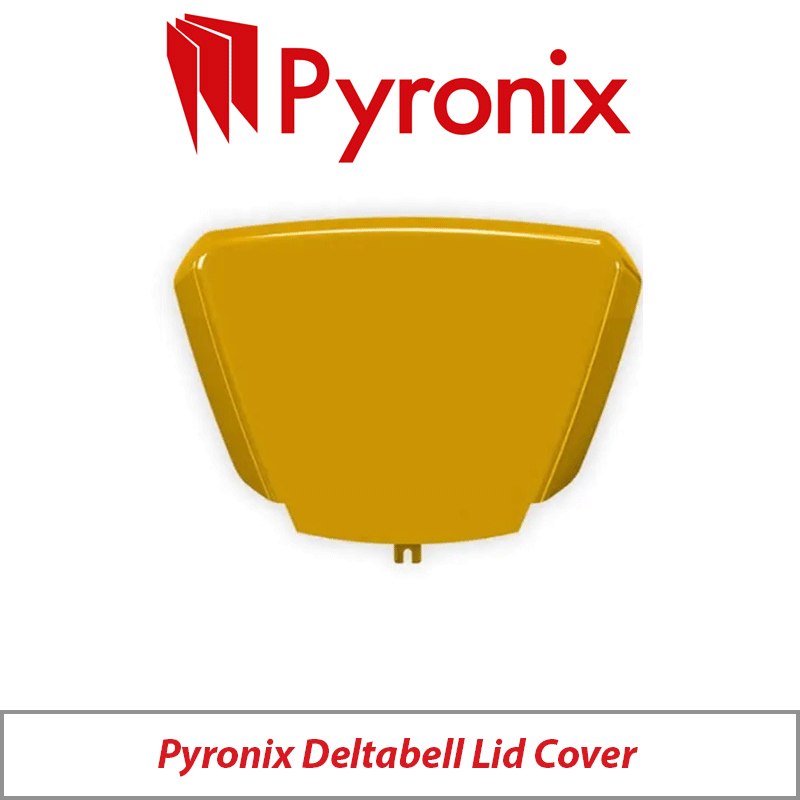 Pyronix External Deltabell Lid Cover Yellow FPDELTA-CY