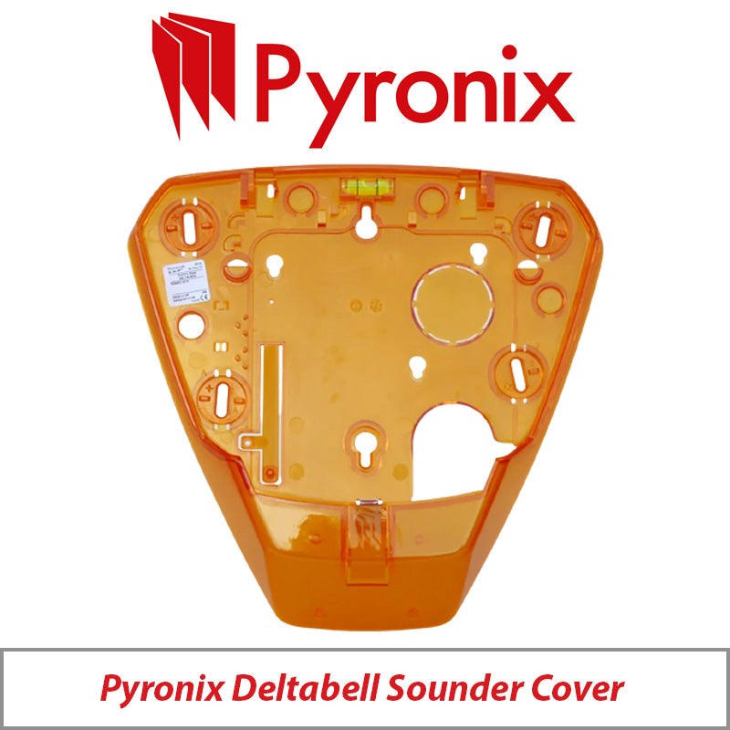 Pyronix External Sounder Deltabell Dummy Back Plate Amber FPDELTA-BDA