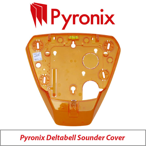 Pyronix External Sounder Deltabell Dummy Back Plate Amber FPDELTA-BDA