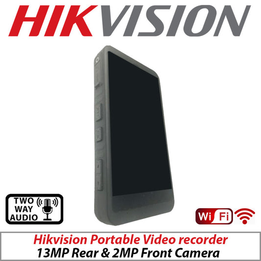 Hikvision Portable Video Recorder 13MP–2MP, WiFi, BT G1