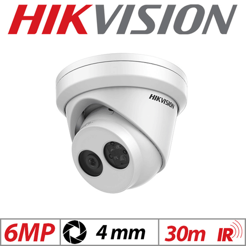 Hikvision 6MP Fisheye Panoramic Network Camera 1.27mm Black G1