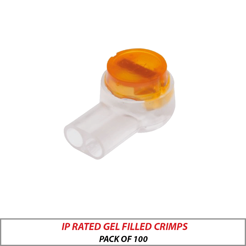 IP RATED GEL FILLED CRIMPS 2 WIRE CON PACK OF 100 HAY-UY2