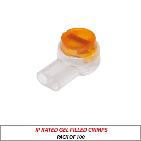 IP RATED GEL FILLED CRIMPS 2 WIRE CON PACK OF 100 HAY-UY2