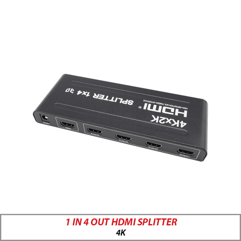 HDMI SPLITTER 1 IN 4 OUT 4K HDMI-SPLITTER-4W-PRO