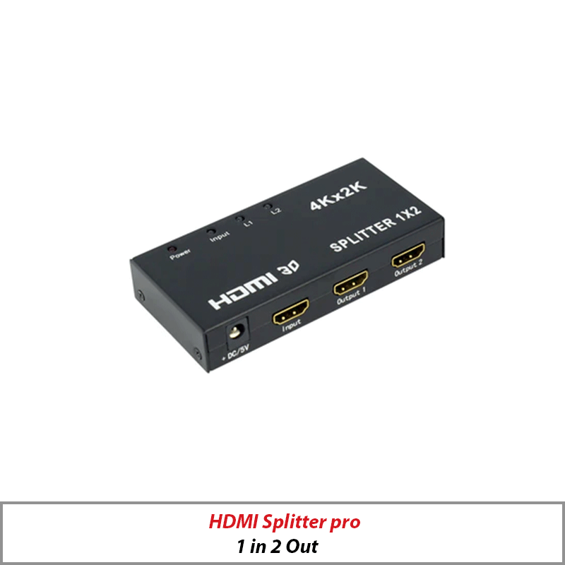HDMI Splitter Pro 1 In 2 Out Supports Ultra HD 4K x 2K
