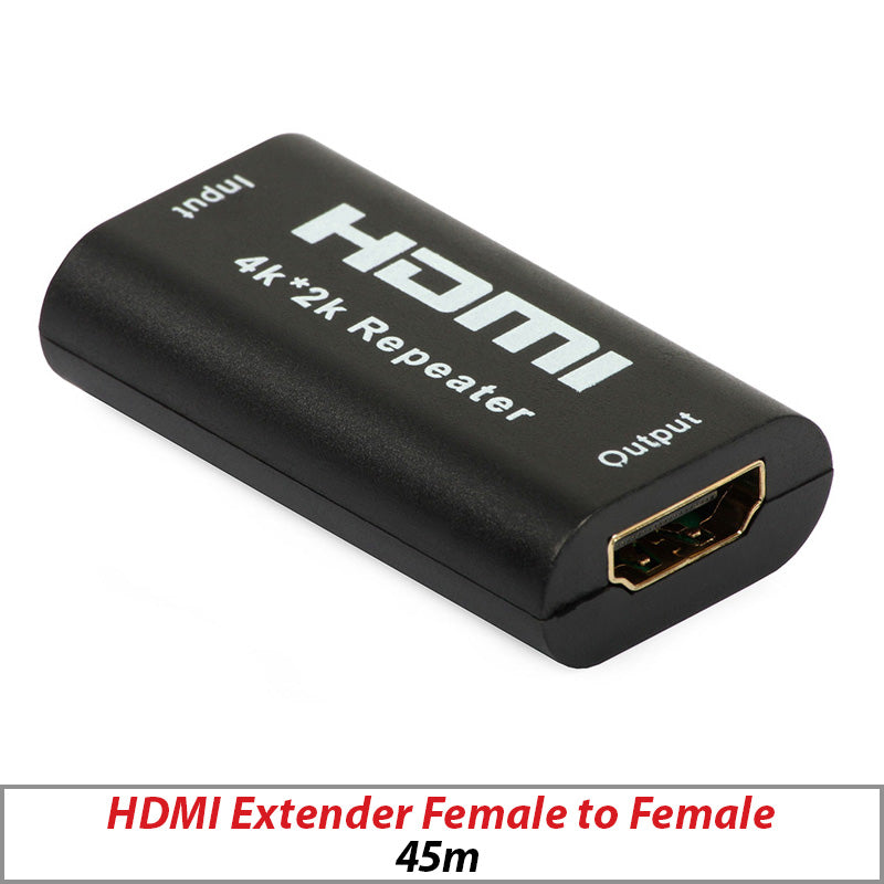 HDMI Extender Repeater Female to Female Supports 4K/2K up to 45M