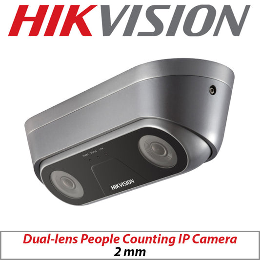 Hikvision Mobile Dual-Lens People Counting IP Camera 2mm Grey