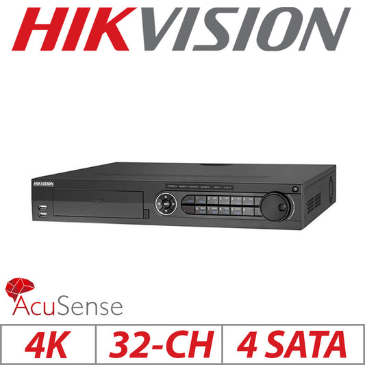 Hikvision 8MP 32CH 4K AcuSense Turbo HD 1.5U DVR IDS-7332HUHI-M4S
