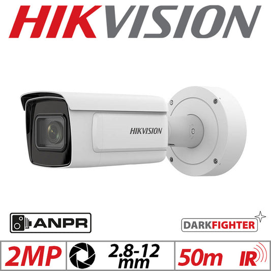 Hikvision 2MP ANPR DarkFighter Vandal Bullet 2.8-12mm Lens