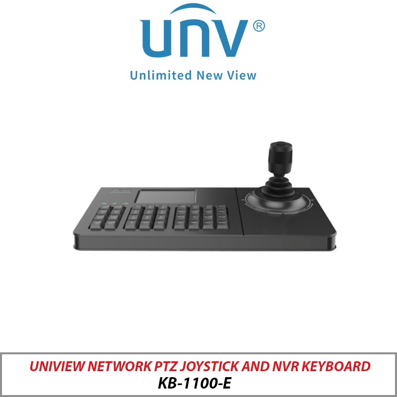 Uniview Network PTZ Joystick & NVR Keyboard (KB-1100-E)