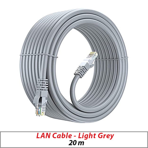 LAN CABLE 20M LIGHT GREY