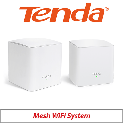 Tenda AC1200 Mesh Wi-Fi System Pack of 2 MW5C