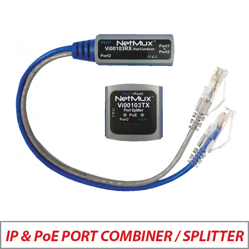 PoE & IP Port Combiner/Splitter – VI00103
