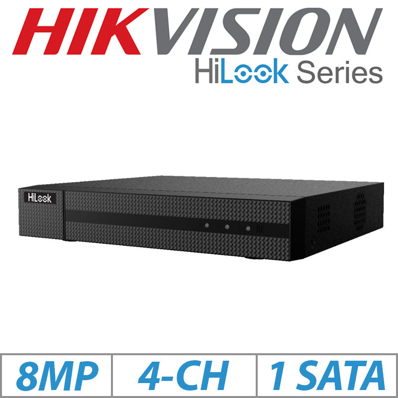 8MP 4CH HIKVISION 1U POE 4K NVR NVR-104MH-K/4P