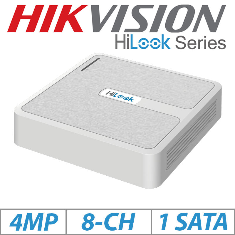 4MP 8CH HIKVISION HILOOK H.265 NVR GRADED ITEM G2-NVR-108H-D-8P